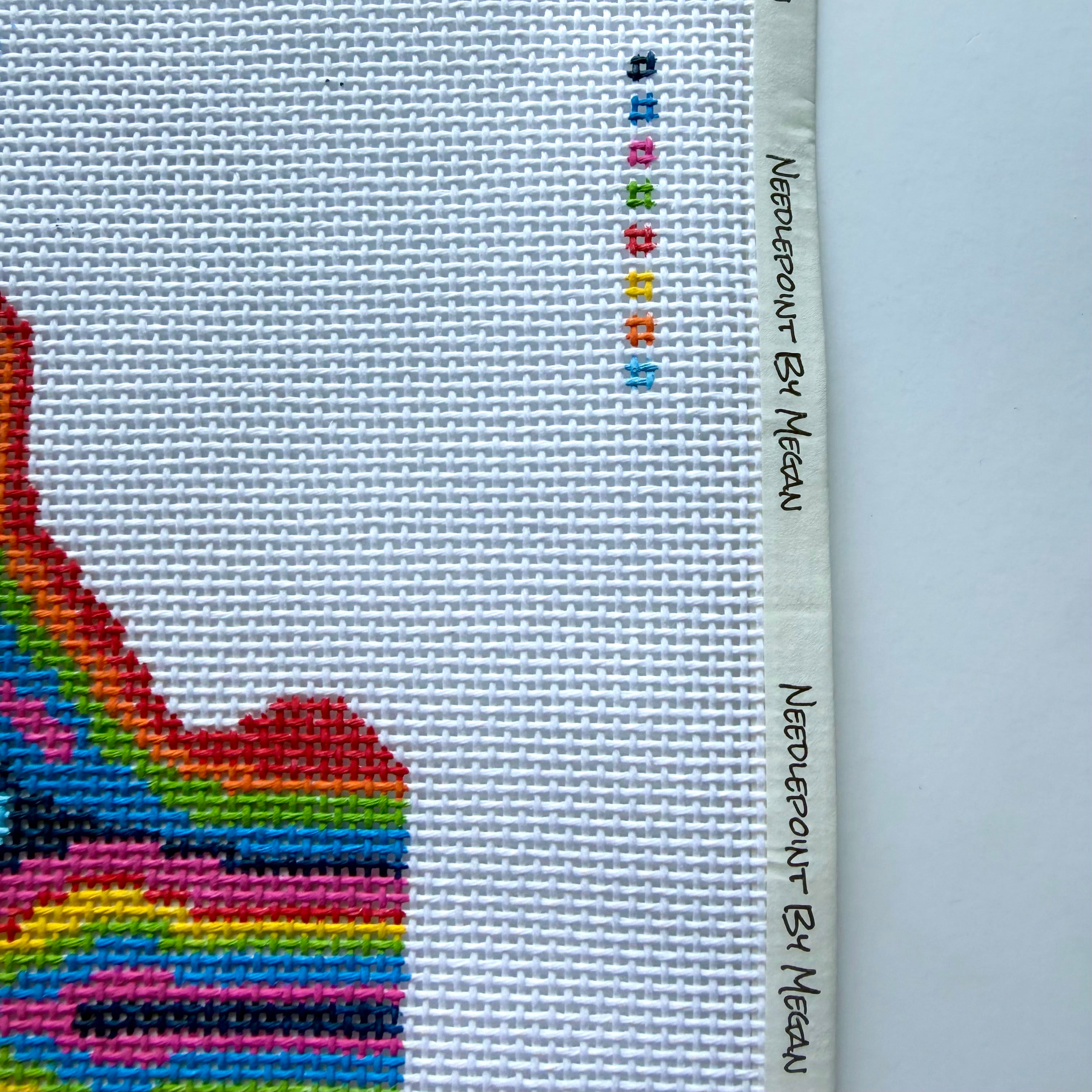 Colorful ink blot