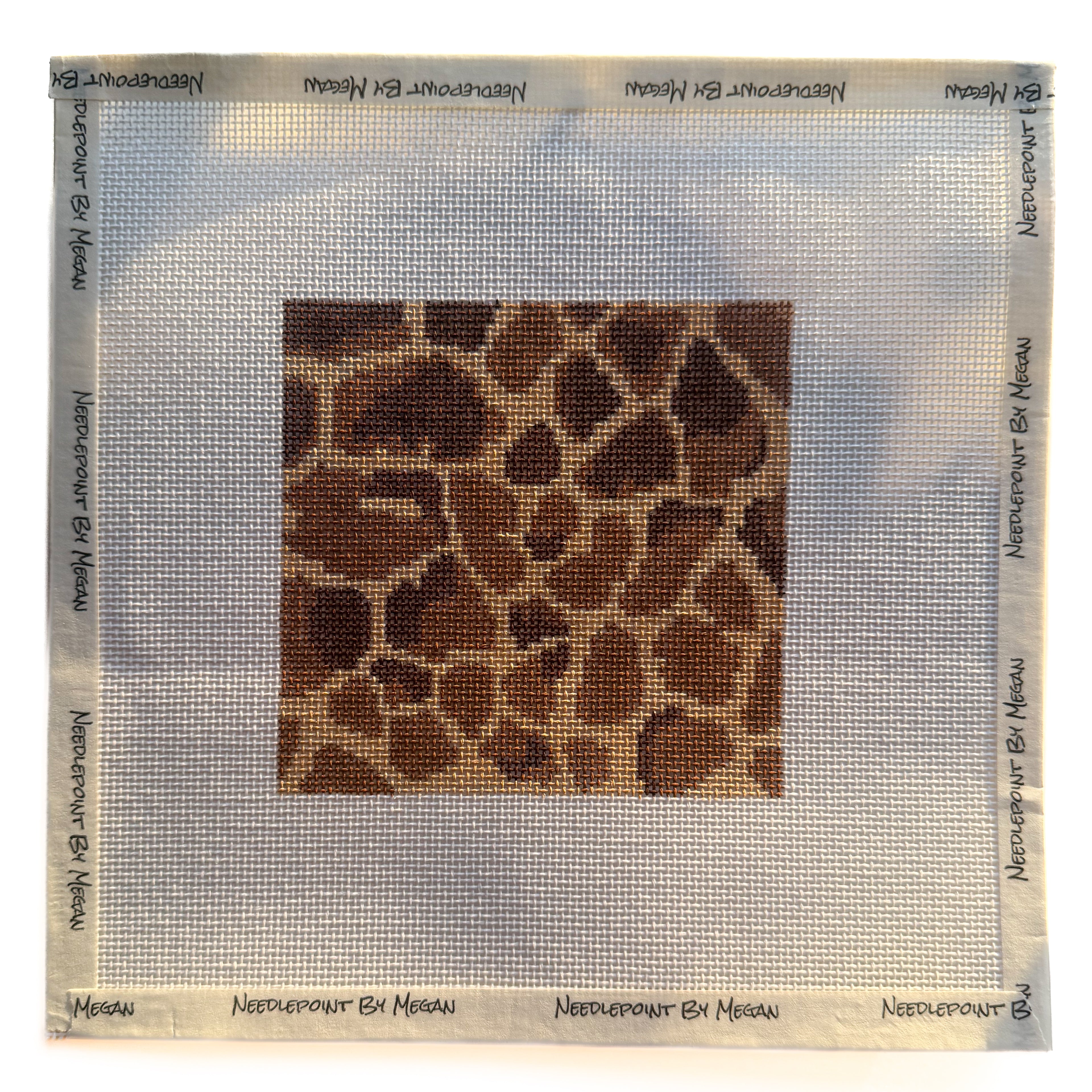 Girrafe Print coaster canvas