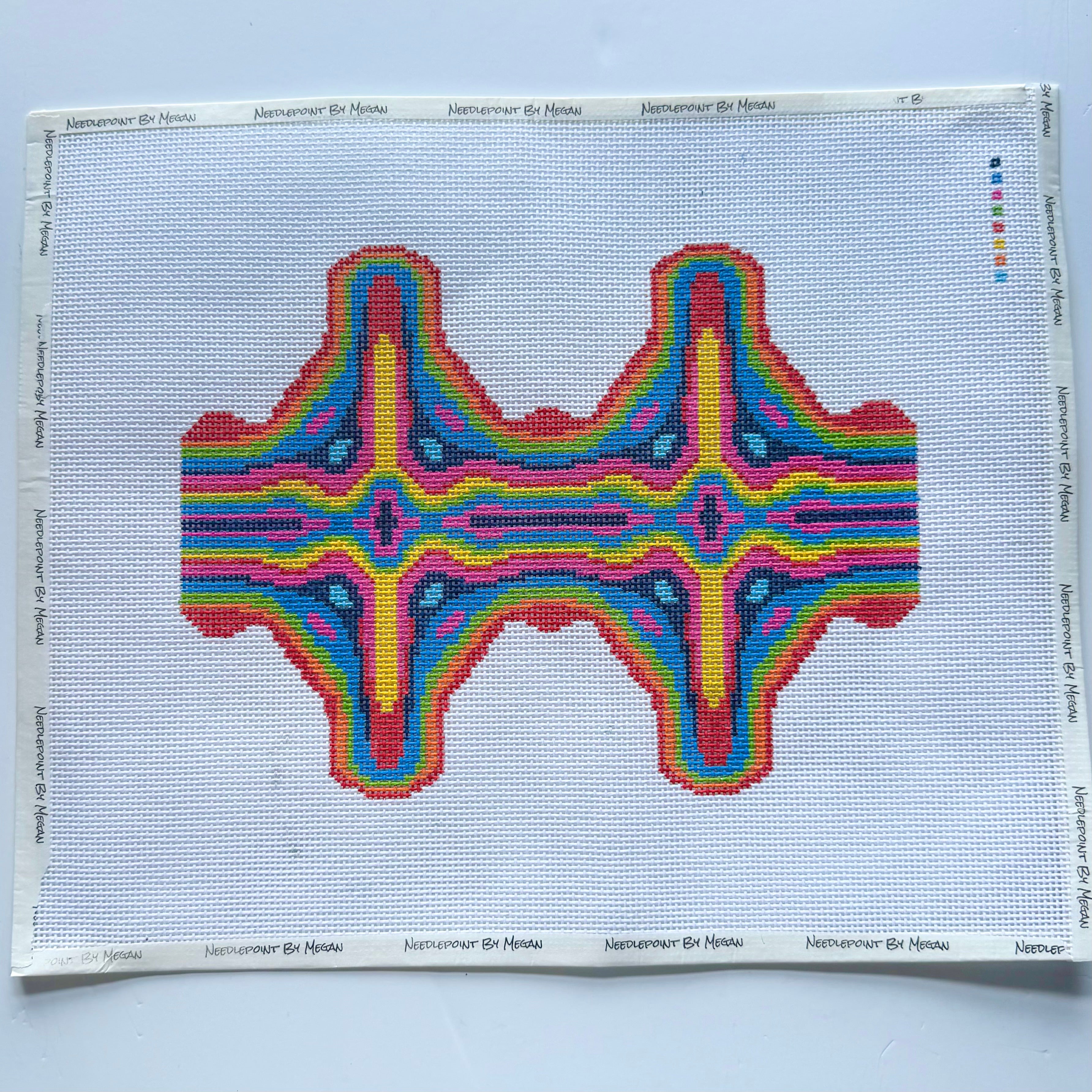 Colorful ink blot