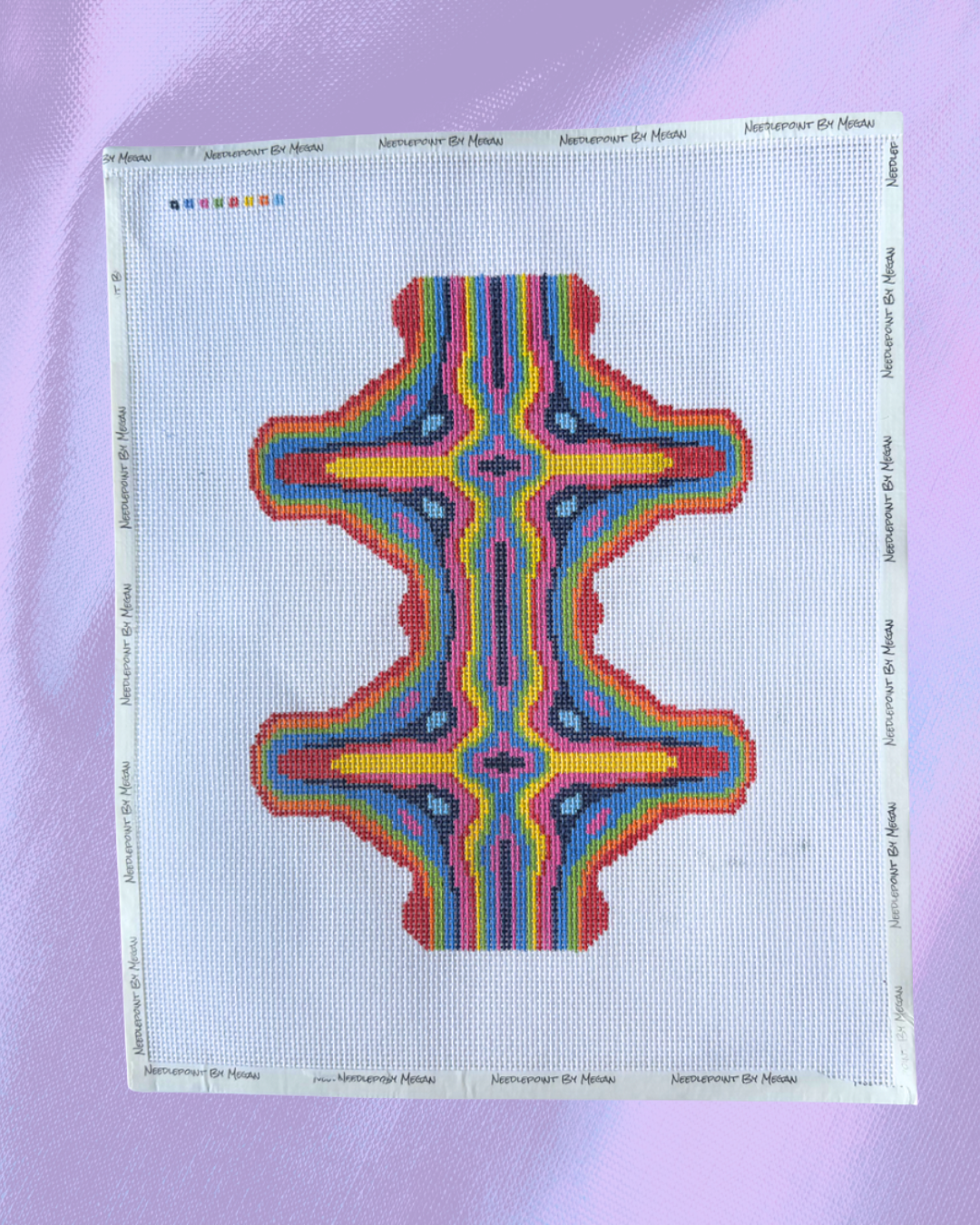 Colorful ink blot