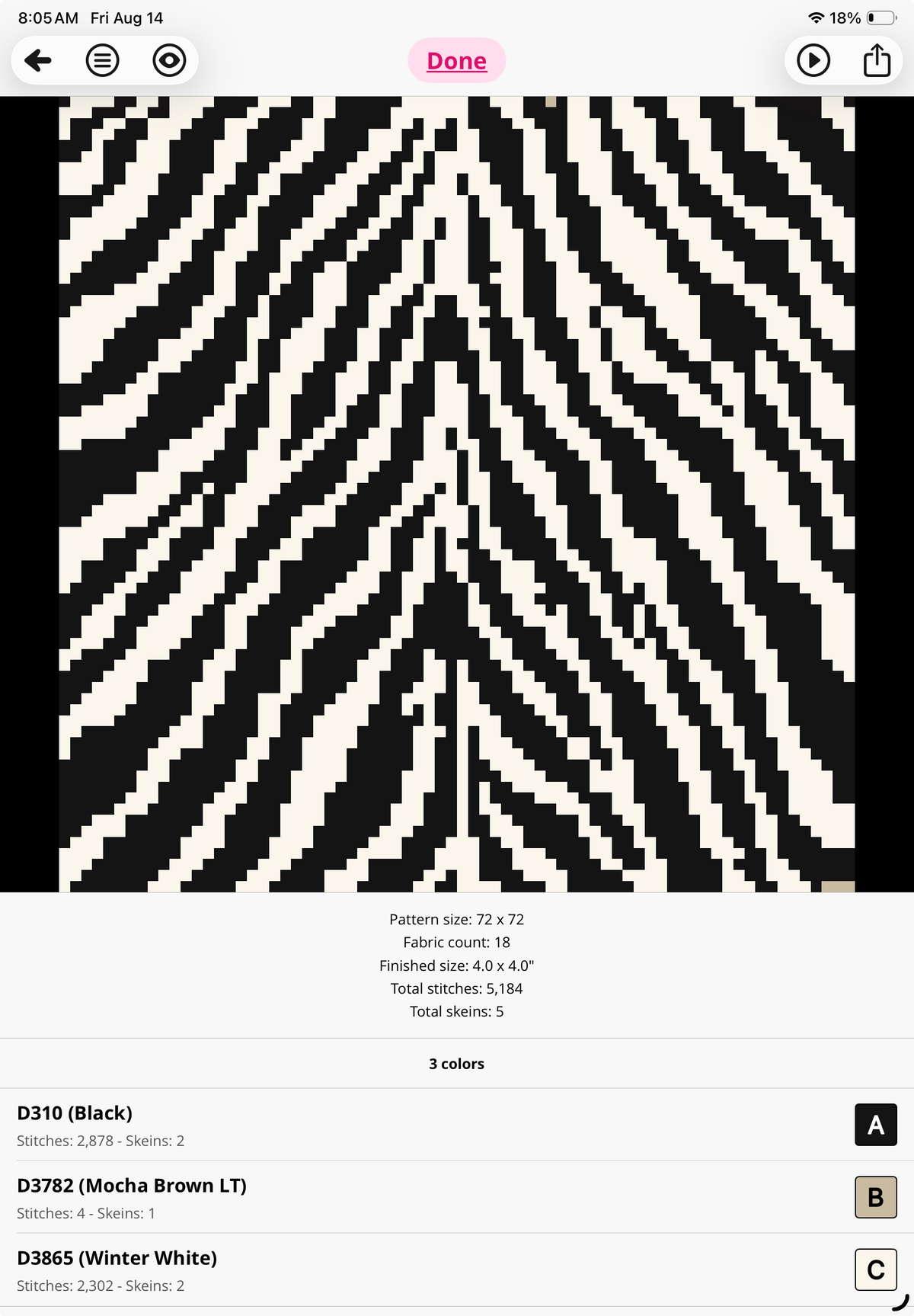 Zebra print